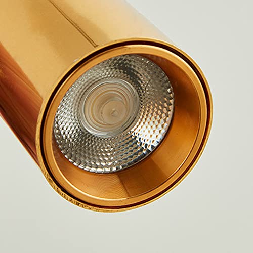 Lámpara colgante de techo con luz neutral LED y lámpara de cabecera moderna 7