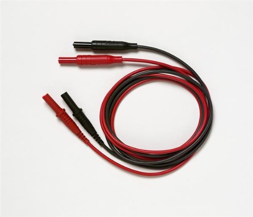 Test Leads, 48in. L, Red/Black, 1000 Vrms