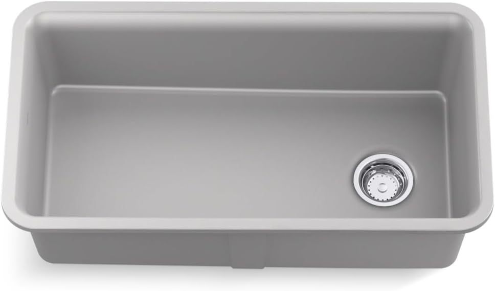 Gunnison 33-1/2 In. Undermount Single-Bowl Kitchen Sink
