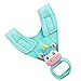 yijing Adjustable Baby Bottle Holder for Hands Free Bottle Feeding Hanging Stroller Bed Fixing Drink Feeding Bracket Strap Magic Sticker (Green)