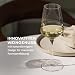 Stölzle Lausitz Cocoon Weißweingläser Weißweinkelche 485 ml, 6er-Set