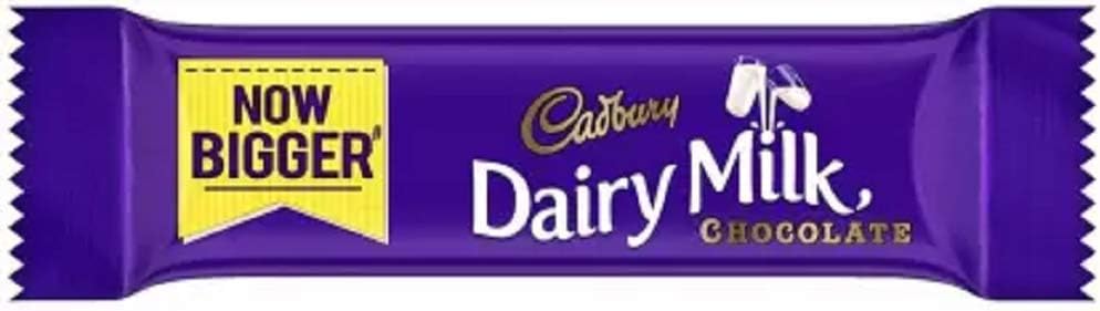 Cadbury Dairy Milk Chocolate 6.6GM Pack of 20 Bars (20 x 0.33 g)