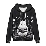 Tongluoye Sudadera con capucha para mujer, XL