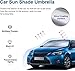 helloleiboo Car Windshield Sun Shade UV Rays and Heat Sun Visor Protector Foldable Reflector Umbrella brella Shield
