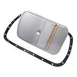 QXEHTS 5L40E Automatic Transmission Oil Filter & Oil Pan Gasket for Cadillac for BMW for Land Rover