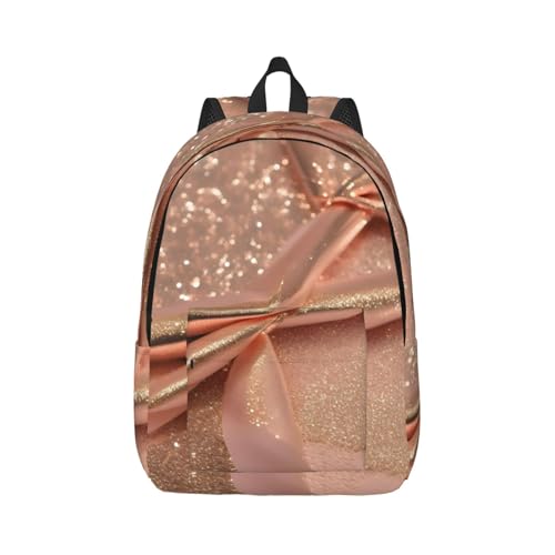 Sac à dos voyage décontracté or rose : idéal pour vos week-ends en ville