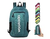 WOOMADA 16L Ultra Lightweight Packable Water Resistant Travel Hiking Backpack Daypack Handy Foldable Camping Outdoor Backpack (Army Green)