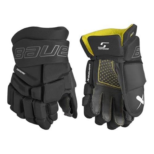 Bauer Supreme M3 Handschuhe Junior, Größe:10 Zoll, Farbe:schwarz