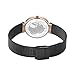 BERING 14531-166 Reloj de cuarzo para mujer con caja de acero inoxidable de 31 mm con acabado en oro rosa y esfera negra Imagen de BERING 14531-166 Reloj de cuarzo para mujer con caja de acero inoxidable de 31 mm con acabado en oro rosa y esfera negra