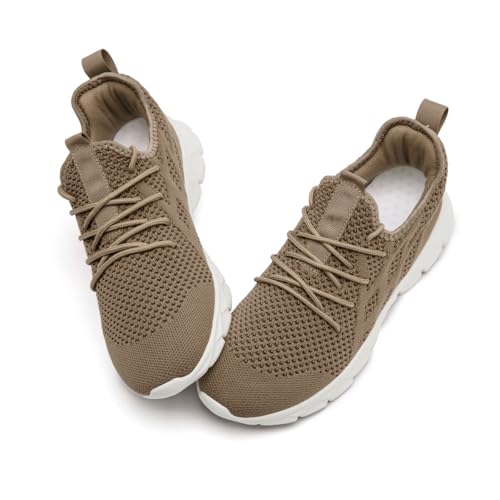 Image of DLWKIPV Womens Slip on Walking Tennis Shoes for Women Work Running Athletic Gym Sports Sneakers Lightweight Casual Shoe