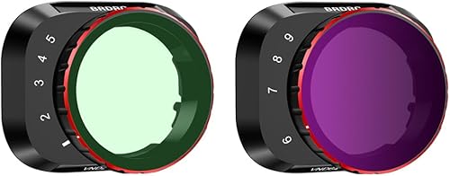 Filtros ND Mini 4 Pro, juego de filtros ND variables ND4-ND32 (2-5 paradas) ND64-ND512 (6-9 paradas) para accesorios de lente DJI Mavic Mini 4 Pro