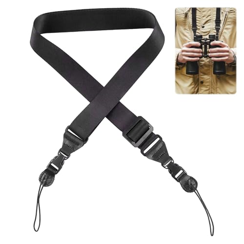1PCS Binocular Strap Adjustable Camera Strap Weave Binoculars Straps Neck Shoulder,Camera Neck Strap,Quick Release Camera Strap with Anti-slip,Safety Tether Crossbody Sling Band for Cameras Camcorder