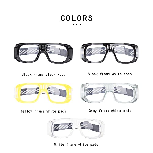 Soogree Racquetball Goggles - Anti Fog Shock Absorption Sports Glasses Basketball Football Eye Protective Adjustable Strap #TOP5