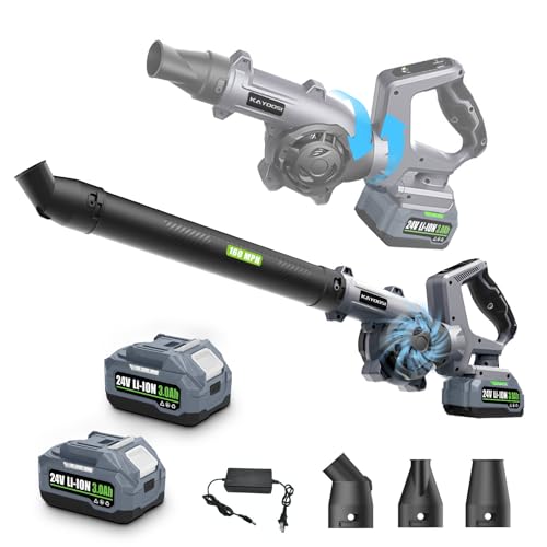 Encuentra soplador de hojas inalámbrico marca kayoosi, en la categoría de sopladoras de jardín. Soplador de hojas inalámbrico Marca Kayoosi 3