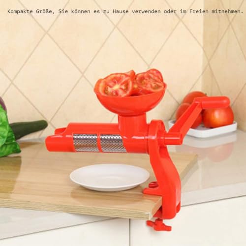Foto von Entsafter,Tomatenpresse Mehrzweck-Handpresse für Obst Saftpresse Tomaten Entsafter und Presser Küchengeräte