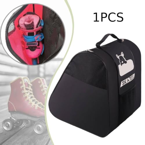 Bolsa para patines con 3 compartimentos y gran capacidad de almacenamiento 4