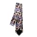 Men Necktie for Formal and Casual, Adult Fashion Neck Ties for Tuxedo and Shirts, St Bernard American Flag Dog, Wrinkle-Resistant Smooth Ties