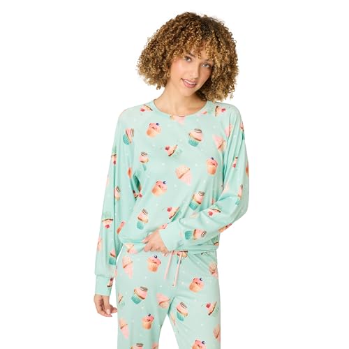 Image of PJ Salvage Women's [Amazon Exclusive] Cloud Jersey Jogger Pajama 2-piece Pj Set