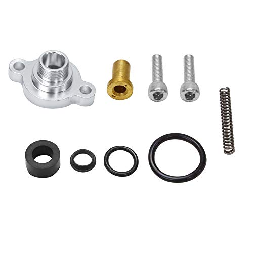 Fuel Pressure Regulator Billet Valve Cap Spring Kit Fit for 1999-2003 Ford 7.3L Powerstroke Diesel