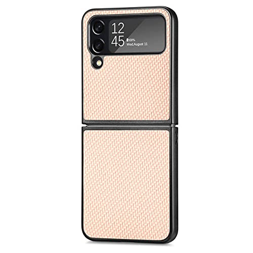 Coque en fibre de carbone pour Samsung Z Flip 4, fini les rayures sur votre pliable