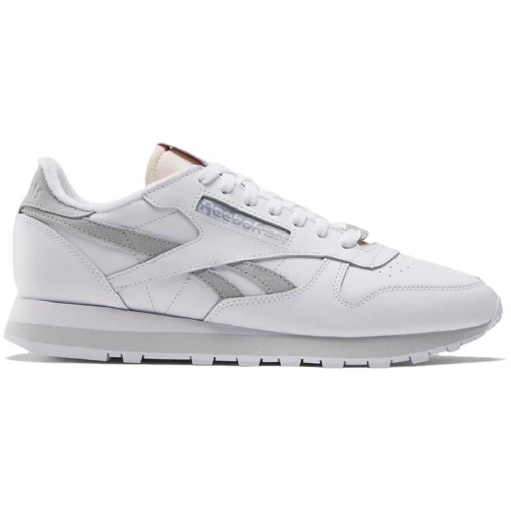 Reebok Unisex Adult Classic Leather FTWWHT/PUGRY3/PUGRY2 4.5