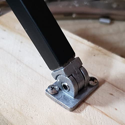 Baluster Swivel Connectors With Set Of Screws For Use With 1/2" Hollow Square Iron Balusters - 10 Pack - Dhsbc #TOP2