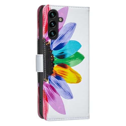 Coque Samsung Galaxy A26 étui portefeuille multicolor protection à rabat - 5