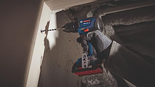 Bosch GXL18V-240B22 18V 2-Tool Combo Kit with 1/2 In. Hammer Drill/Driver, Two-In-One 1/4 In. and 1/2 In. Bit/Socket Impact Driver/Wrench and (2) 2 Ah Standard Power Batteries thumbnail 9