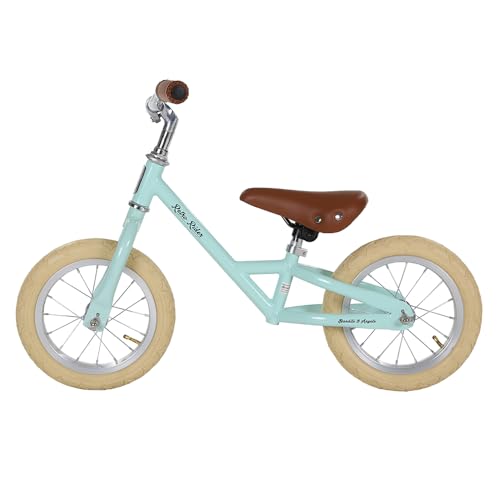 Bandits & Angels Metal Laufrad Retro Rider Mint ab 2,5 Jahren – Für Jungen und Mädchen – Mint...