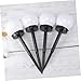 ULTECHNOVO 2pcs Solar Lawn Lights Waterproof Ground Plug Courtyard Lighting Tool Warm Light Outdoor Garden Pathway Landscape Lamps