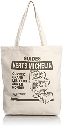 [ミシュラン] トートバッグ グリーンガイド B4収納 ナチュラル