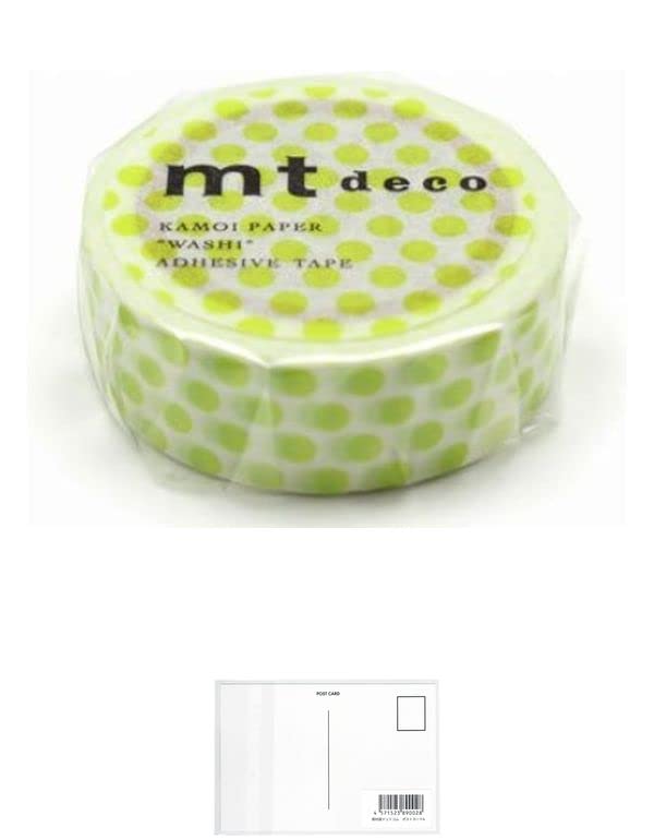 Amazon | カモ井加工紙 mtマスキングテープ ドット・ライム MT01D362R