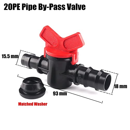 Vanne d'irrigation à bille pour réparer les pertes de pression en PE - 3