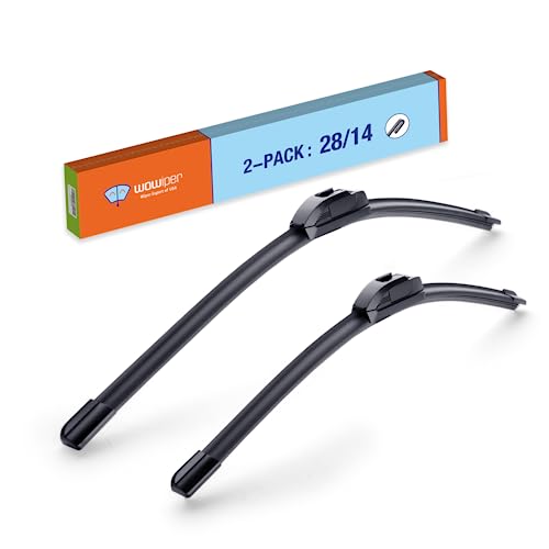 Image of Wiper Blades 28 inch + 14 inch Automotive Replacement Windshield Wiper Blades for My Car Premium All-Seasons OE Quality Wipers for Front Windshield(Set of 2)