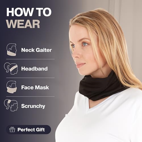 Thermajohn Polainas De Lã Para Homens E Mulheres, Cachecol De Inverno Unissex, Máscara Facial, Polai