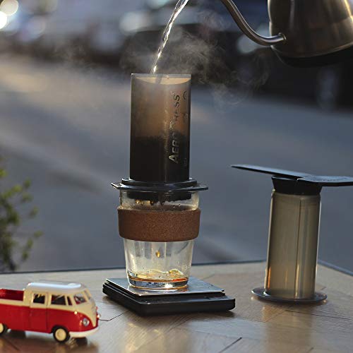 Wethinkeer Coffee Filter For Aeropress Coffee Makers, Stainless Steel Reusable Coffee Filter Metal Coffee Filter, Flow Control Filter Cap, Brew Espresso-Style And No-Drip Immersion Coffees #TOP7