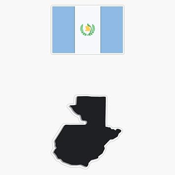 Guatemala Decal Vinyl Bumper Sticker 5"F