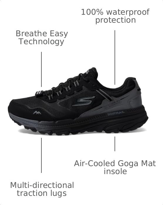 Image of Skechers Women's Go Run Trail Altitude 2.0 Pine Ridge Waterproof