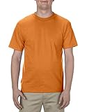 Alstyle Apparel AAA Men's Classic T-Shirt, Orange, XL