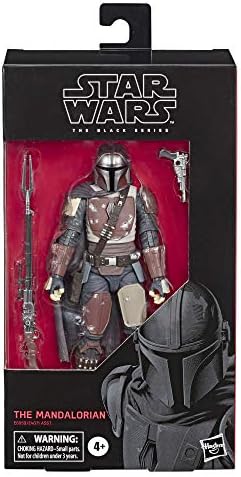 STAR WARS The Black Series The Mandalorian Toy 6" Scale Collectible Action Figure, Toys for Kids Ages 4 & Up