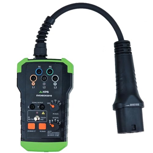 KPS-EVCHECK2010 Comprobador de Estaciones de Carga para Vehículos Eléctricos con Simulación de Carga y Verificación de Seguridad
