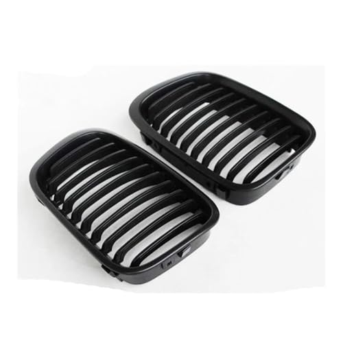 Parrilla frontal negra brillante para coche E46 de 4 puertas modelo 1998 a 2001 5