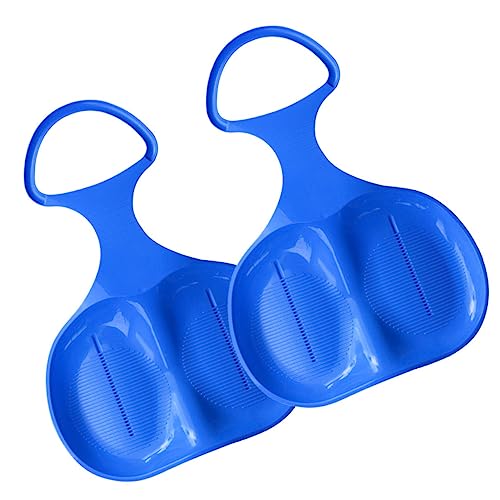 Mikikit Thickened Ski Board for Kids Snow Sled Outdoor Snowboard Made for Grass Fun Random Color