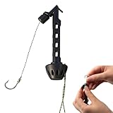 Fly Fishing Magnetic Fly Threader Tool for Small Hooks & Fine Tippet, Magnetic Hook Threader Knot 1pcs