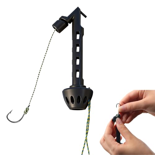 Fly Fishing Magnetic Fly Threader Tool for Small Hooks & Fine Tippet Magnetic Hook Threader Knot 1pcs