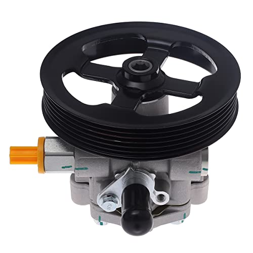 AUQDD 20-2401 New Power Steering Pump Compatible With 2007-2012 Dodge Caliber /2007-2016 Jeep Compass Patriot (Power Assist Pump Replace 96-2401 5105048AA 5105048AB 5105048AC)