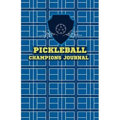 Pickleball Champions Journal - Navy Court