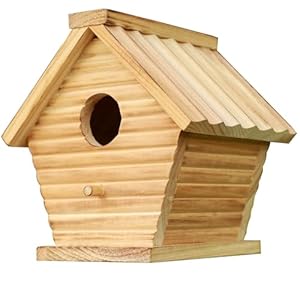 STARSWR Bird House Outside ClearanceOutdoor Birdhouse for Bluebird Finch CardinalsHanging Wooden Bird Houses Easy to Clean Ventilation