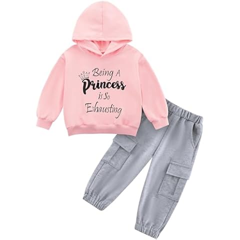 Weixinbuy Toddler Baby Girl Fall Winter Outfits Long Sleeve Hoodie Sweatshirt Top Camo Sweatpants 4t 5t Girl Clothes Set Cover