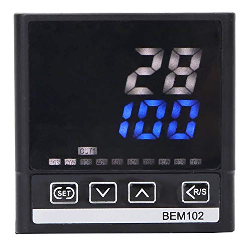 RELAIS/SSR-Ausgang 0-400 ° C 50 / 60Hz-Thermostat, hochgenauer digitaler Temperaturregler, Backöfen-Industriekessel für Heizöfen Petrochemikalien